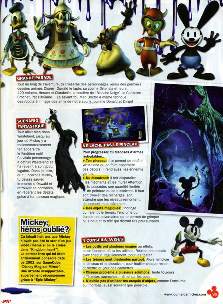 Epic Mickey 35-historique