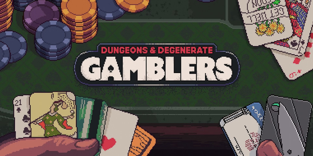 Test de Dungeons & Degenerate Gamblers : le blackjack revisité en rogue-like