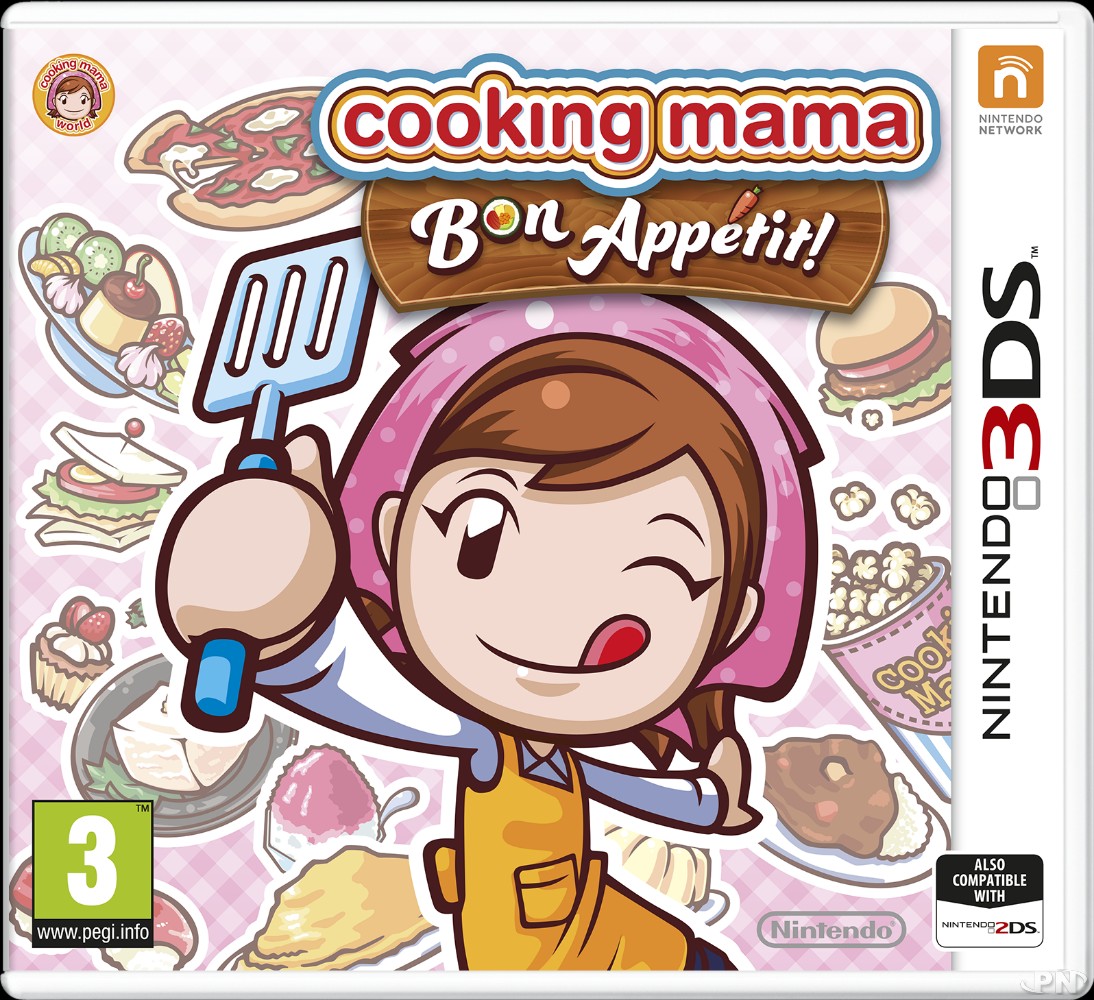 jaquette Cooking Mama : Bon appétit 3DS