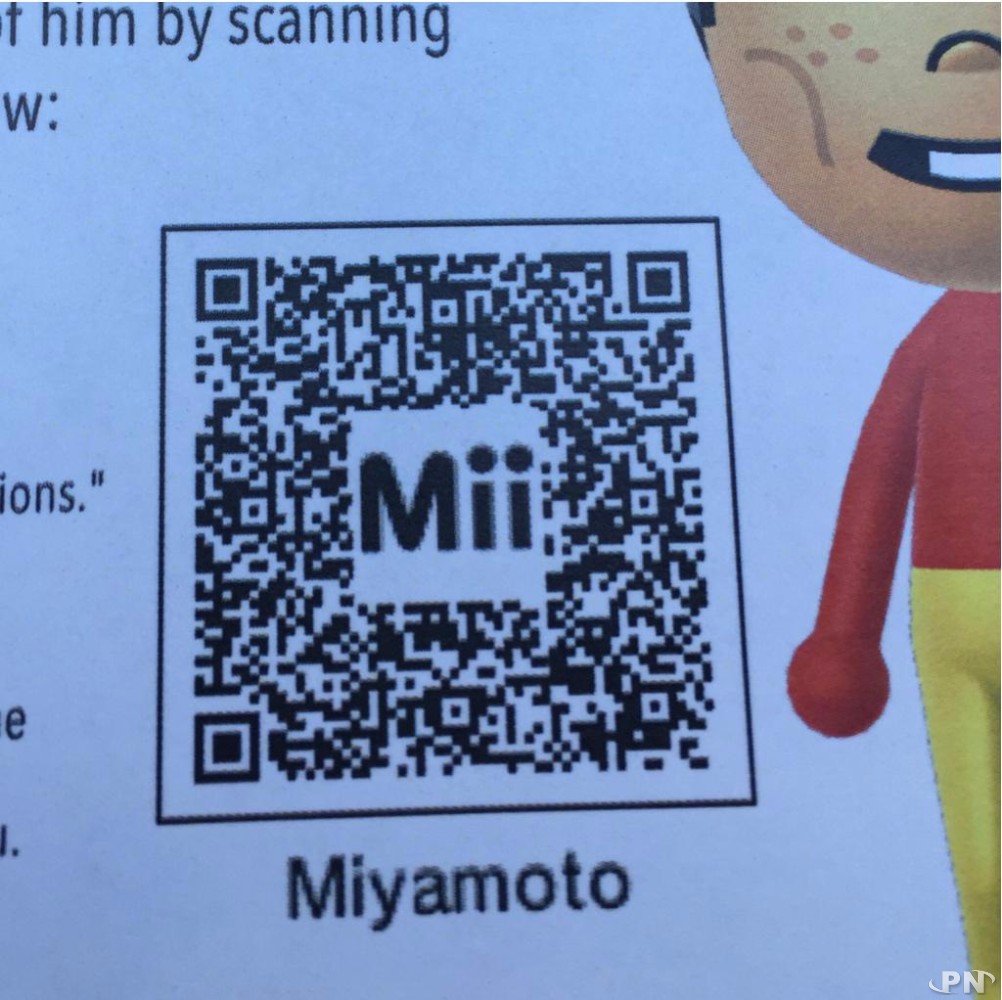 Place Mii Un Qr Code Pour Miyamoto News Puissance Nintendo