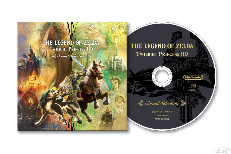 CD Zelda Twilight Princess HD : Sound Selection
