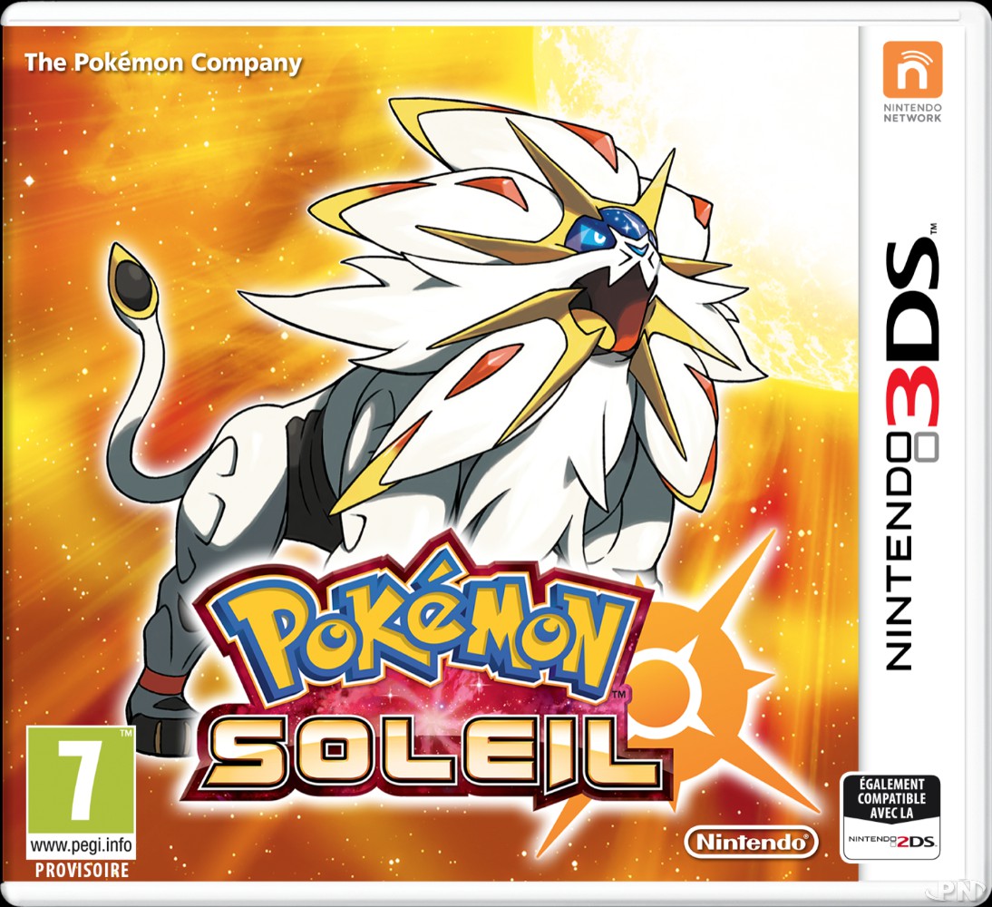 Jaquette Pokémon Soleil