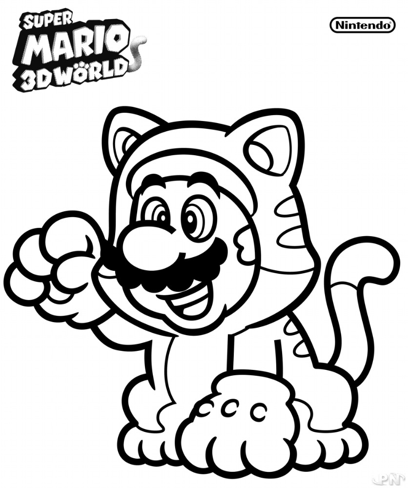 Coloriages Mario18 10 2017