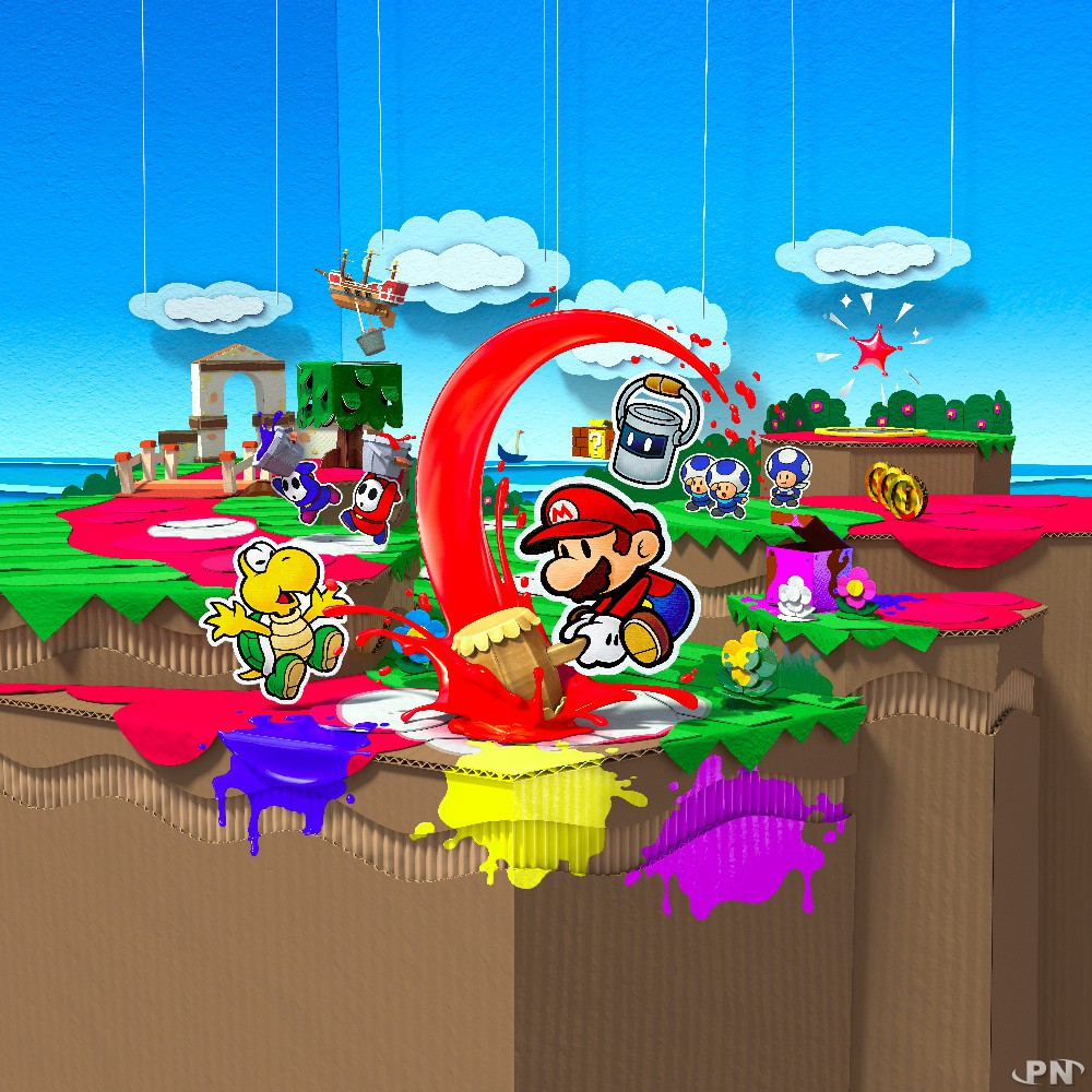 Paper Mario: Color Splash sur Wii U