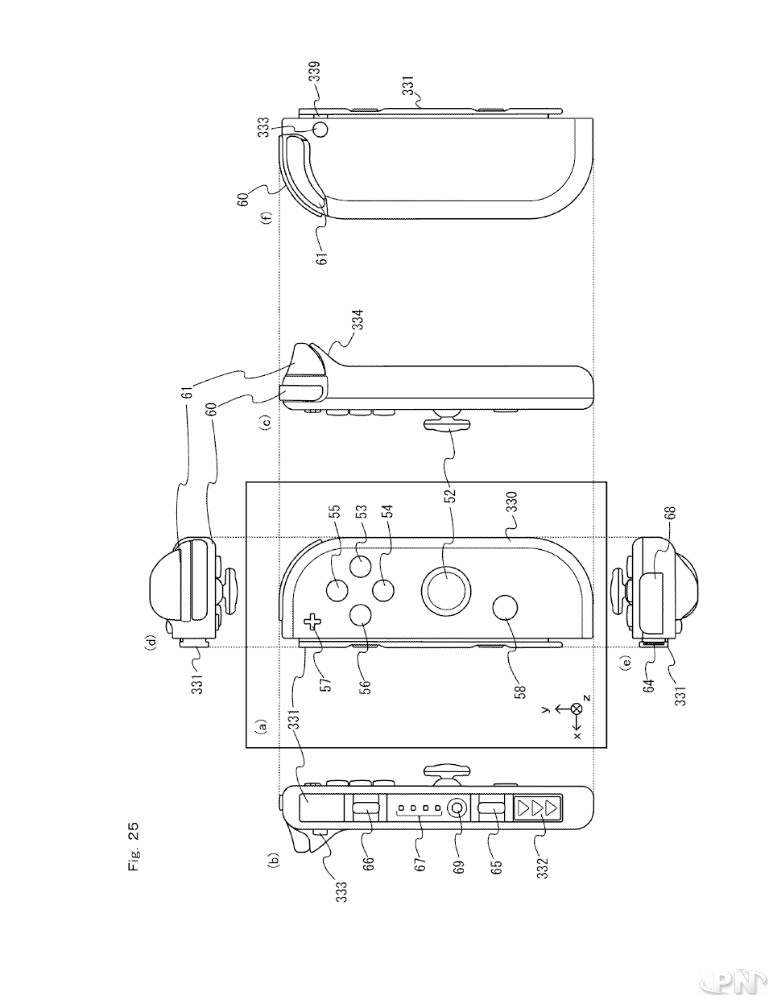 Mais quel est cet étrange brevet pour la Switch, avec un stylet sur les  joycon ?