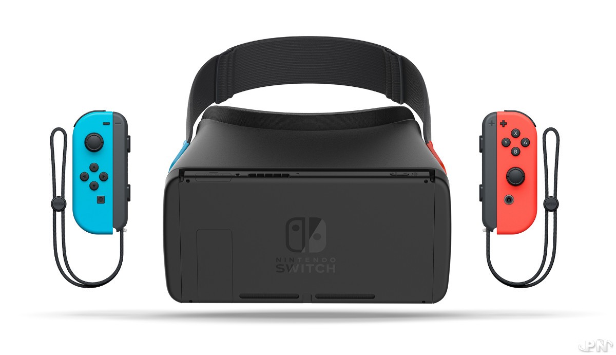 Nintendo Switch : Un accessoire transforme la console en casque de réalité  virtuelle
