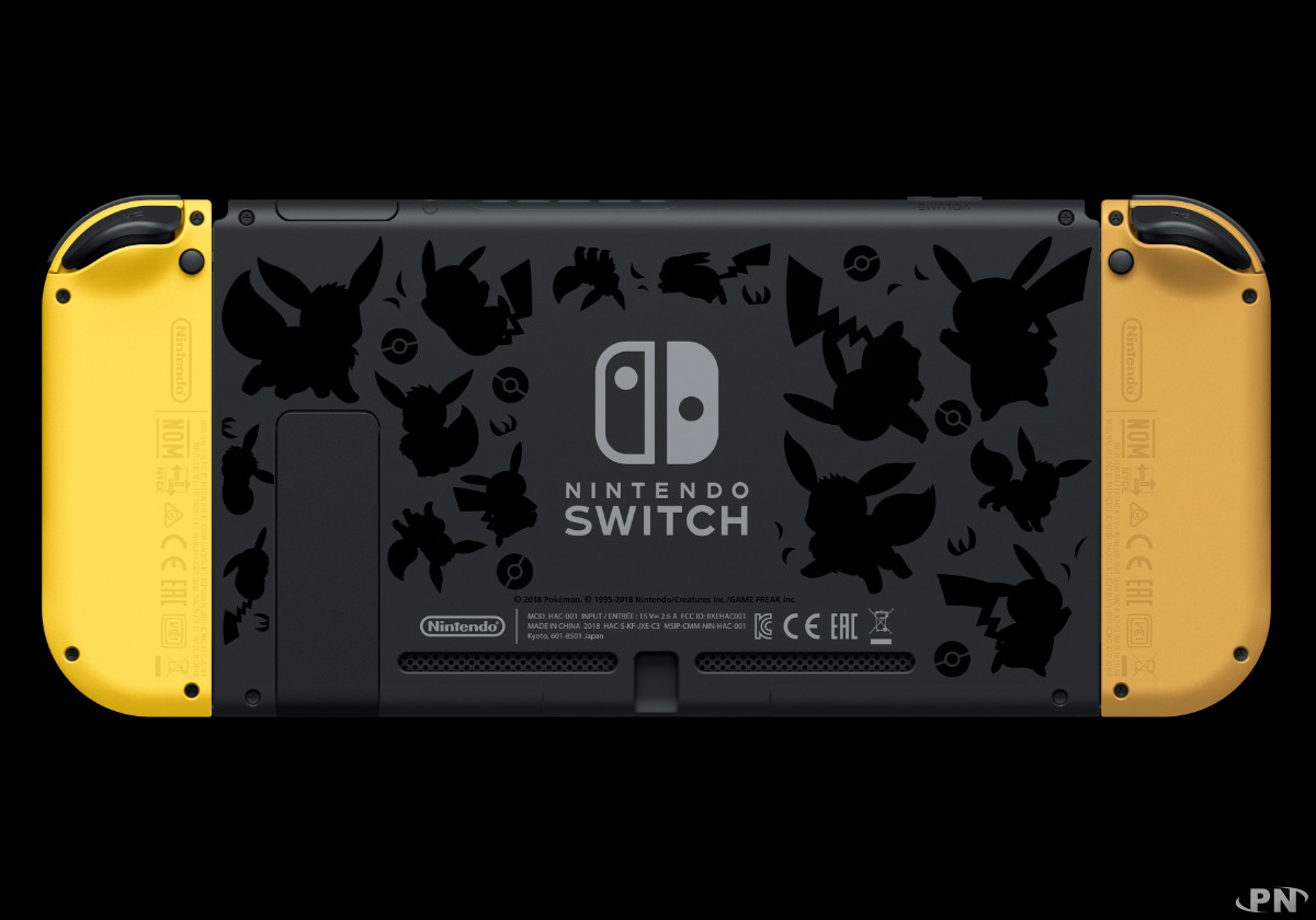 Une Switch Spéciale pokemon Let's Go en édition limitée ! 5b9676269797c4