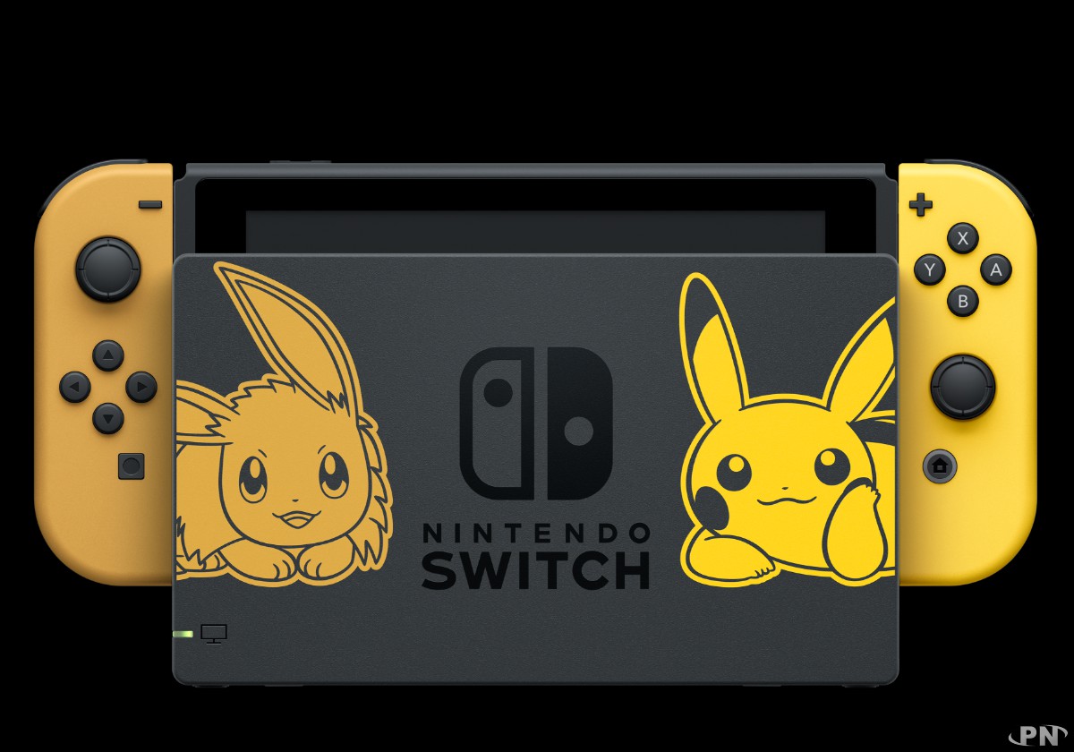 Une Switch Spéciale pokemon Let's Go en édition limitée ! 5b96762e726acf