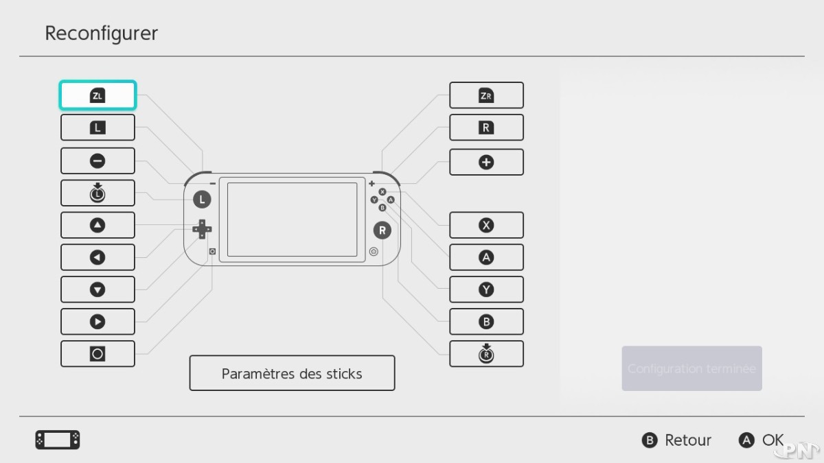 Configuration des Joy-Con et des manettes Pro Switch avec la version 10.0.0