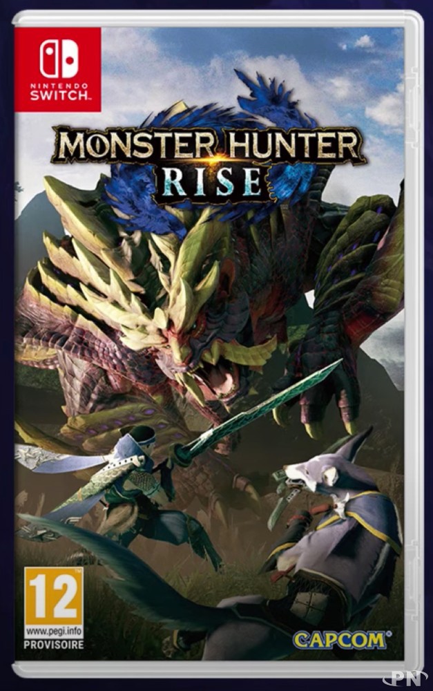 Jaquette européenne de Monster Hunter Rise