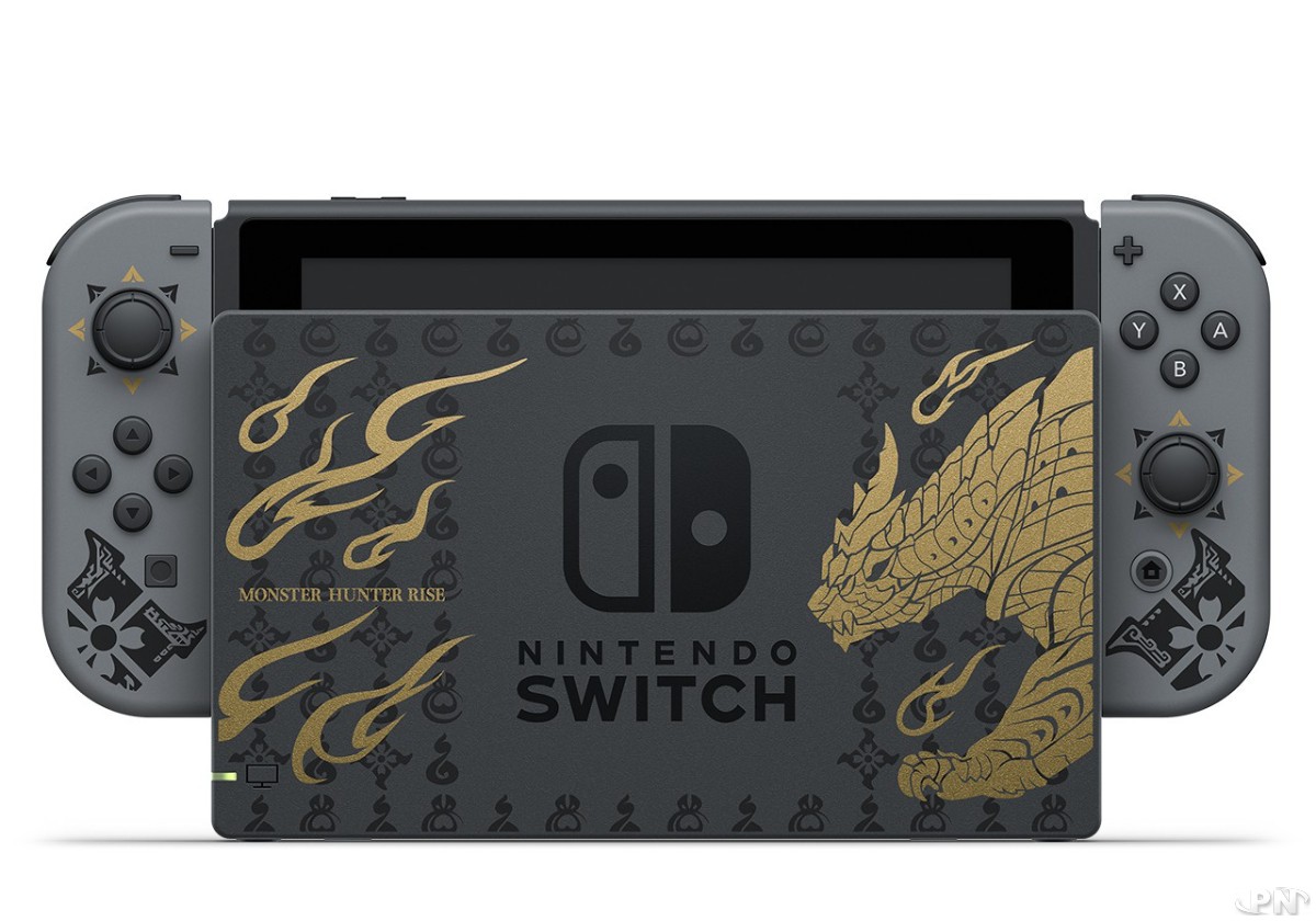 Nintendo Switch édition limitée Monster Hunter Rise