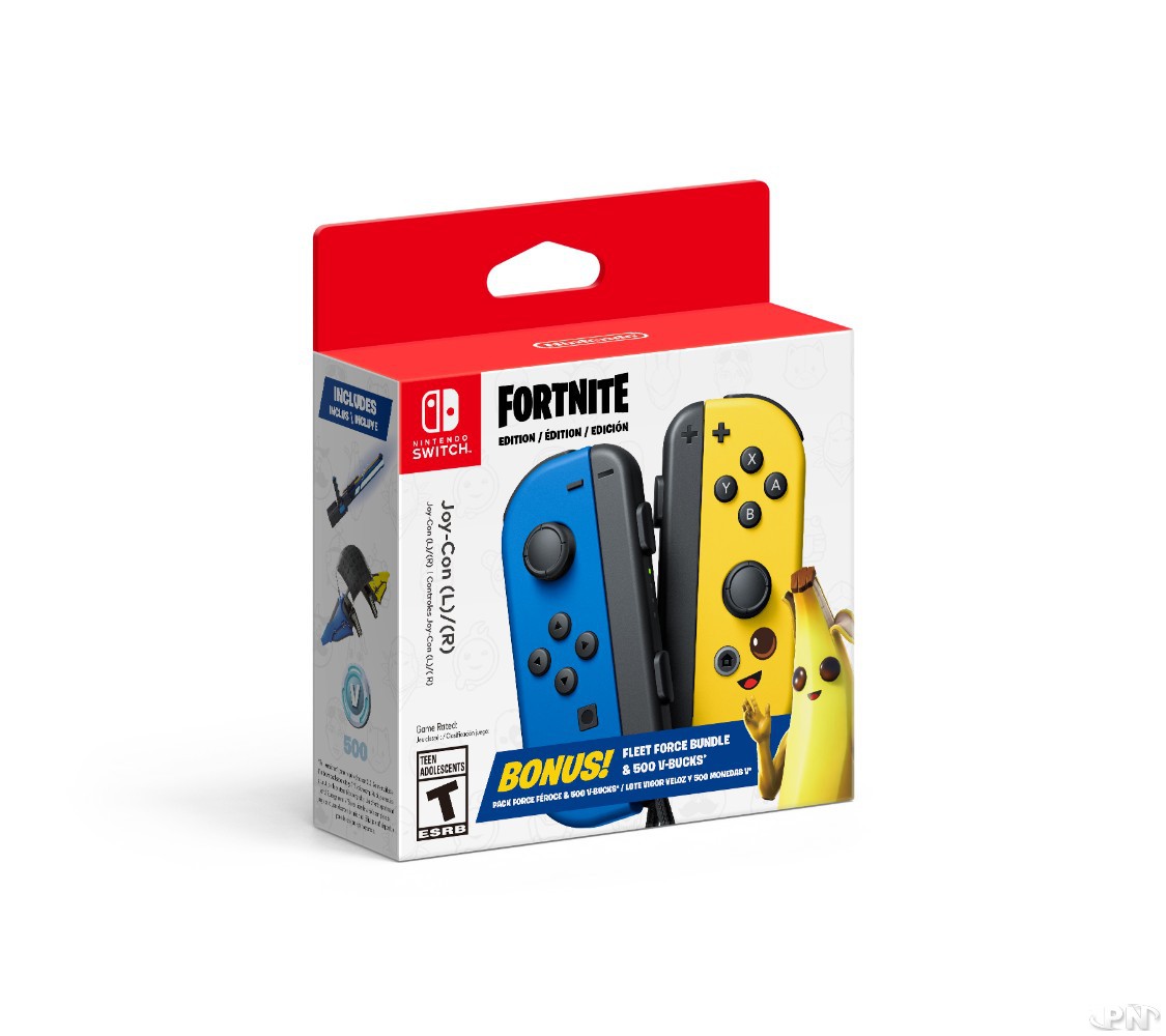 Pack de Joy-Con Fortnite pour Nintendo Switch (sortie le 4 juin 2021)
