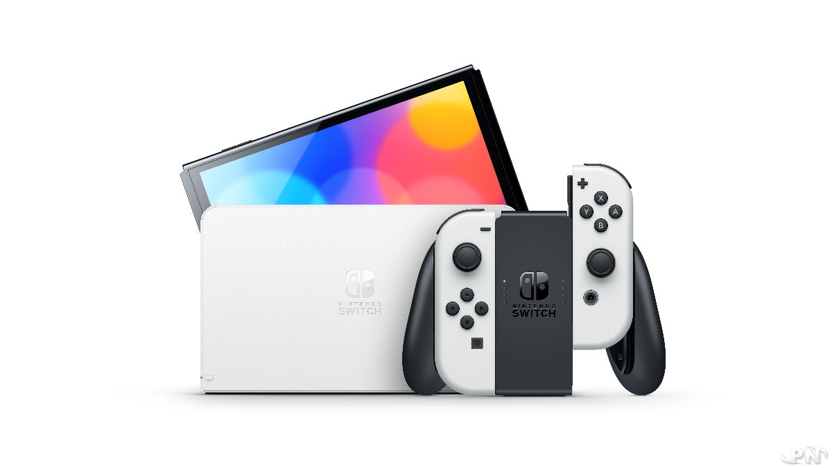 La Nintendo Switch OLED dévoilée officiellement par Nintendo