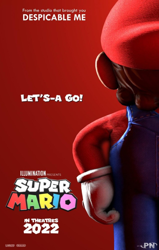 Affiche film Super Mario Bros (Illumination, sortie en avril 2023)