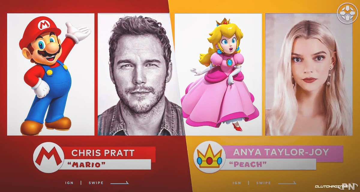 Chris Pratt est Super Mario dans le film d'animation des studios Illumination