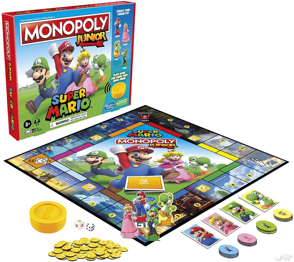 Monopoly Junior Super Mario Edition (édition américaine 2022)