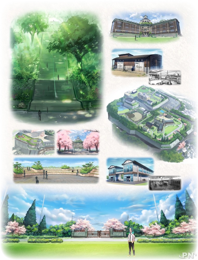 Le nouveau lycée de Inazuma Eleven: Victory Road of Heroes