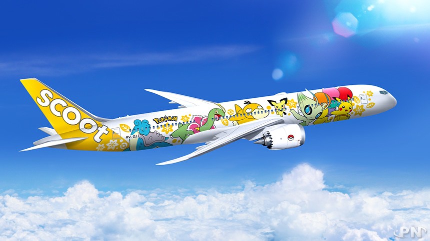 Le Boeing Pikachu Jet TR de la compagnie singapourienne Scoot dès le 9 septembre 2022