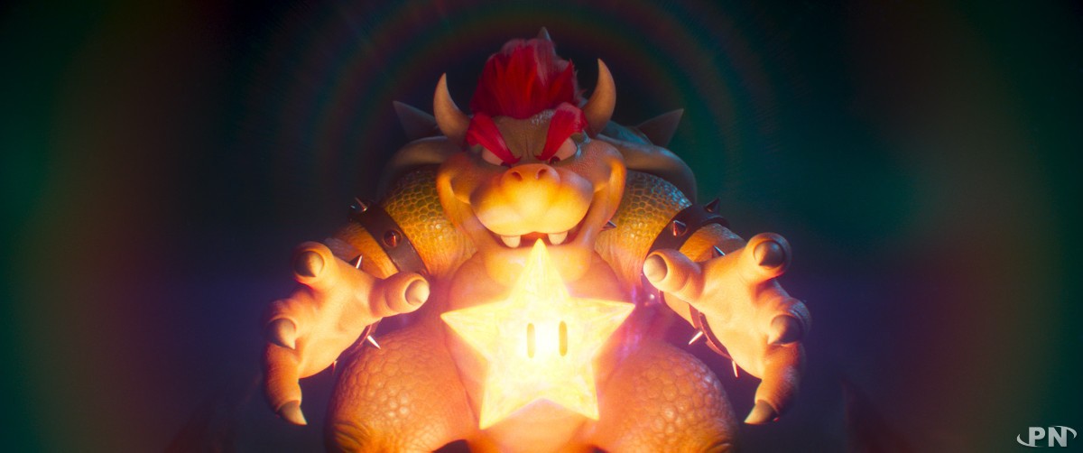Bowser s'empare de l'étoile d'invincibilité - Image officielle du film Super Mario Bros Le Film (Illumination, 2023)