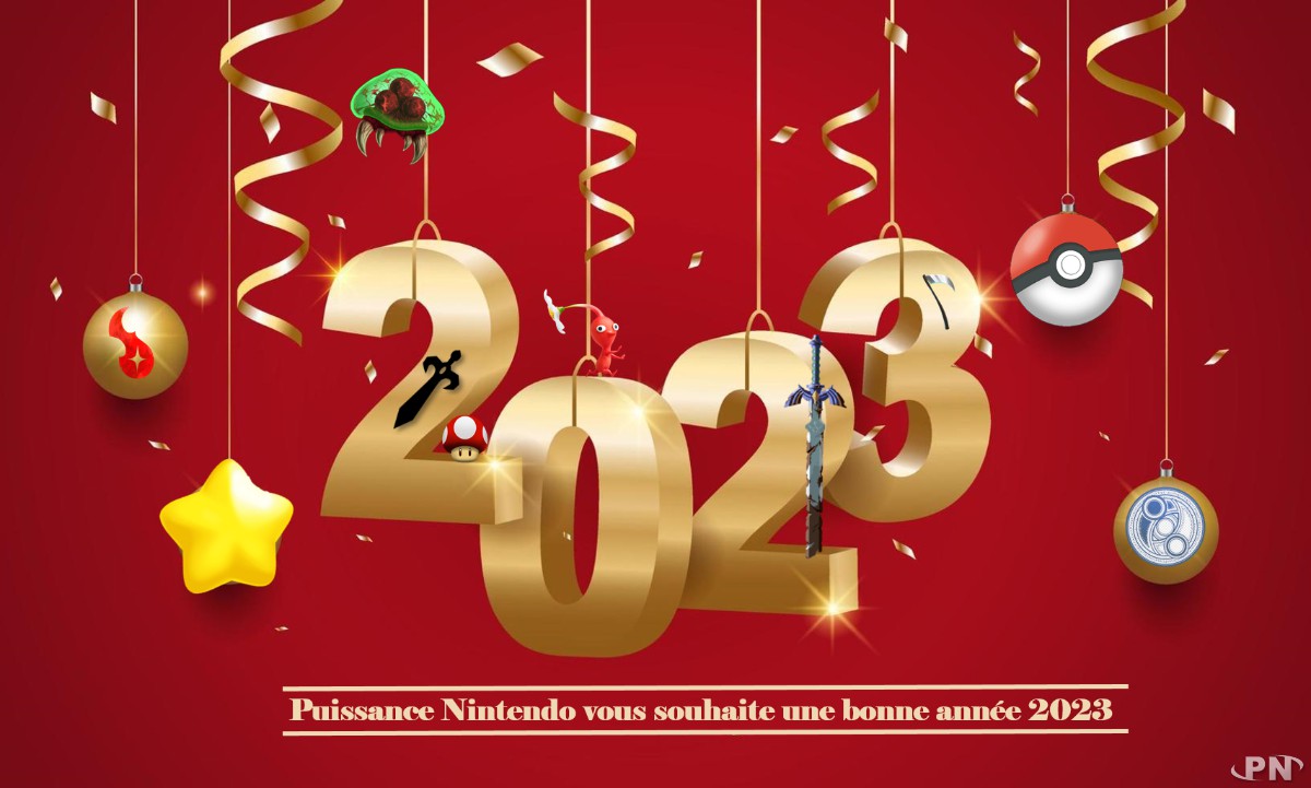 Bonne année 2023 à tous les fans de Nintendo !