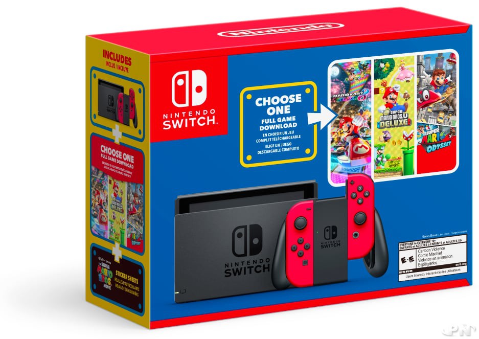 Bundle Nintendo Switch Choose One : pour MAR10 Day 2023 aux Etts-Unis