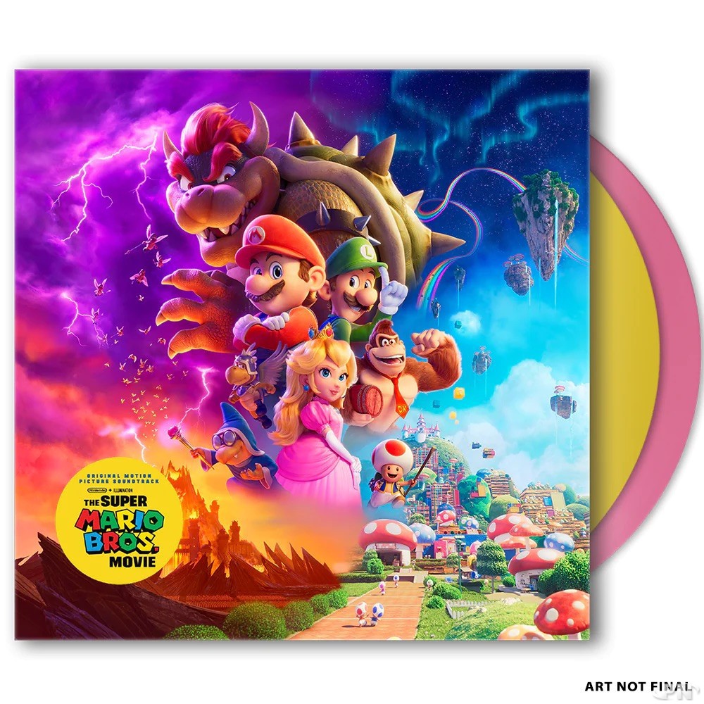 The Super Mario Bros. Movie 2xLP Vinyl Soundtrack