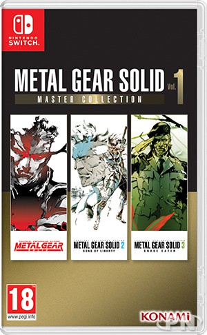 Jaquette du jeu Metal Gear Solid: Master Collection volume 1