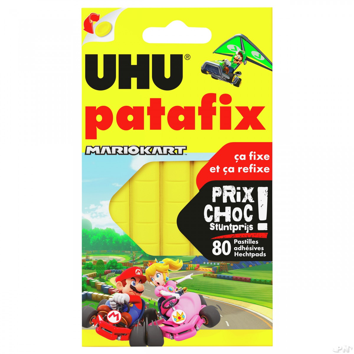 Patafix Mario Kart avec pastilles jaunes