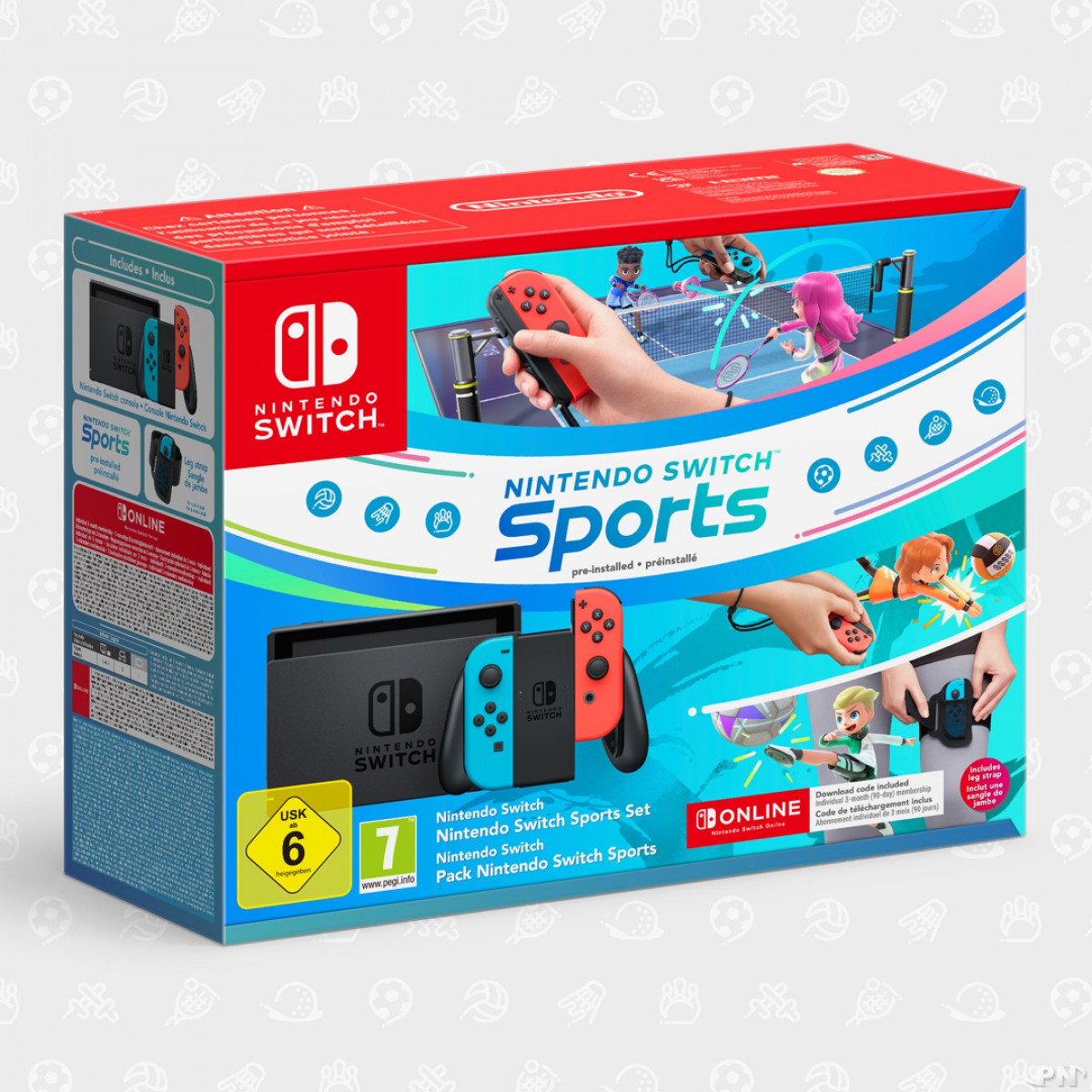 Nouveau bundle de la nouvelle Nintendo Switch (modèle 1.1 de 2019) avec Nintendo Switch Sports
