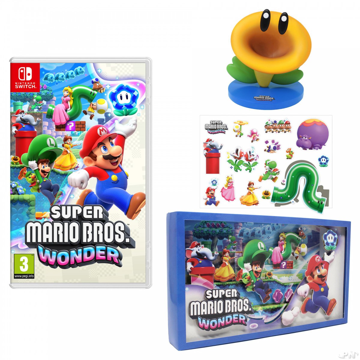 Porte-clés double Super Mario Bros.™ Wonder - Site officiel Nintendo