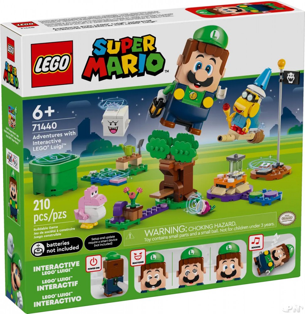 Packaging du set n°71440 : Les Aventures de Lego Luigi interactif