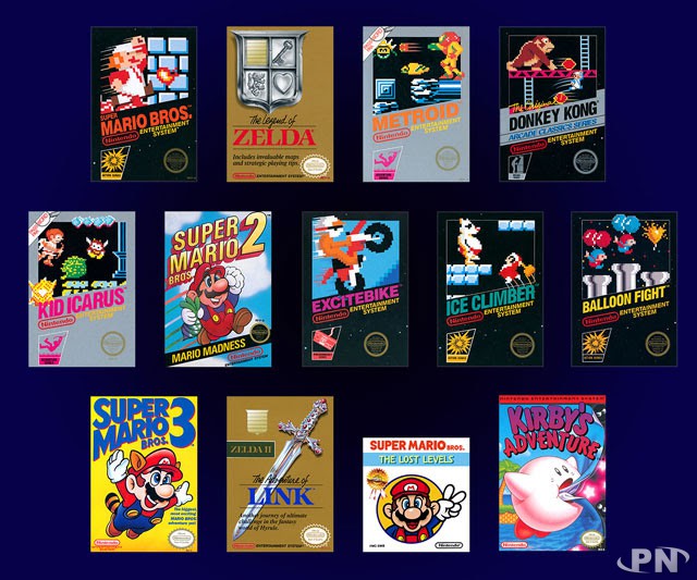 Les 13 jeux NES dont des mini-jeux seront proposés dans Nintendo World Championships: NES Edition