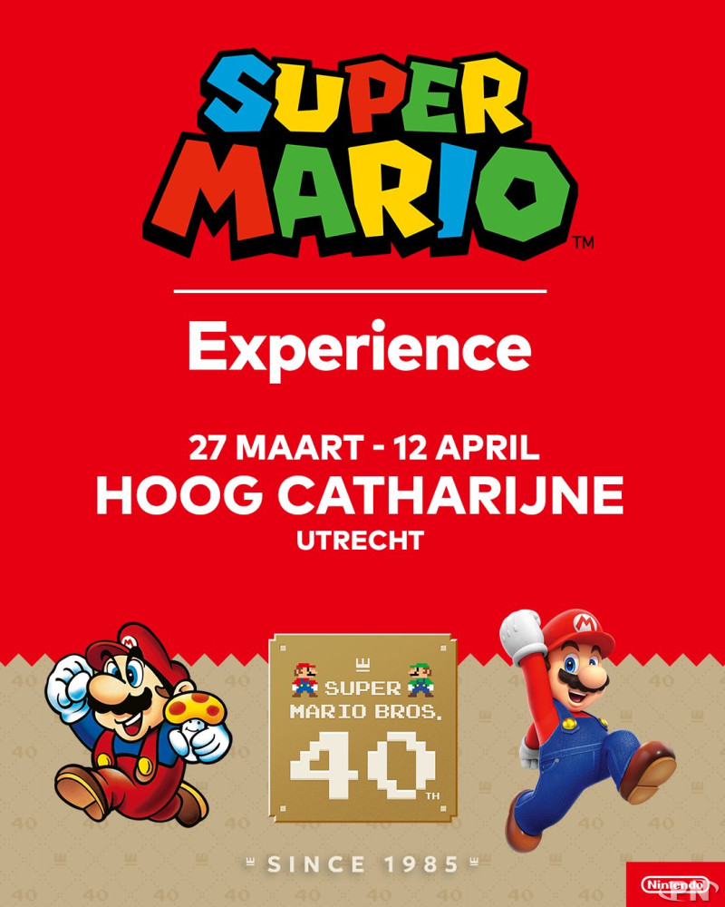 Super Mario Experience, Utrecht (Pays-Bas)