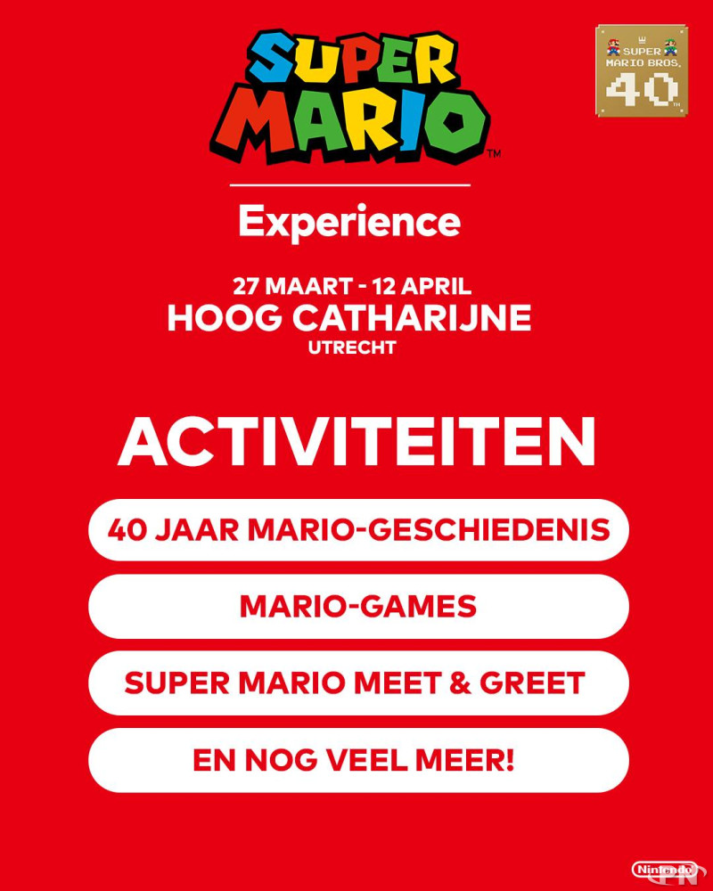 Super Mario Experience, Utrecht (Pays-Bas)