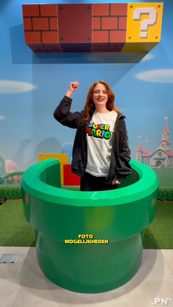 Prenez des photos souvenirs de votre passage a l'Expérience Super Mario