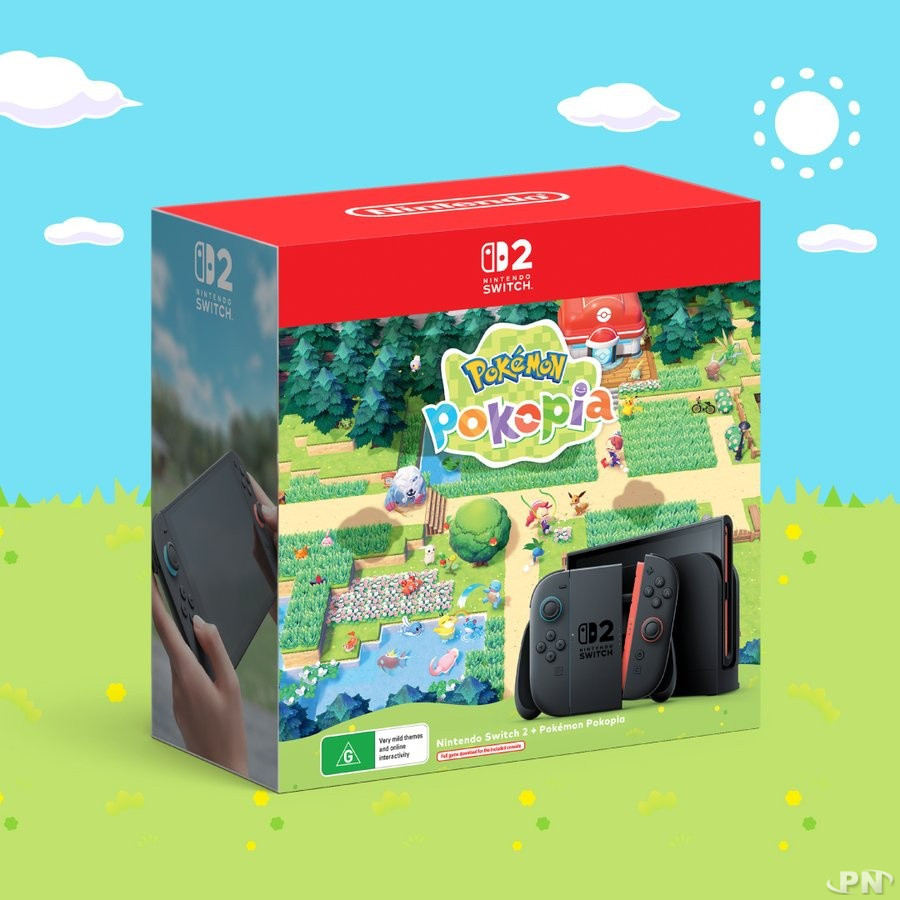 Un bundle Nintendo Switch 2 avec Pokemon Pokopia en Australie-Nouvelle Zélande