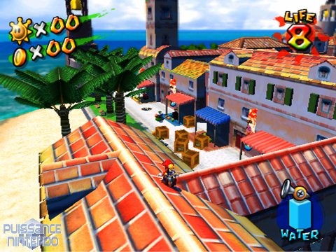 Images exclusives de Mario Sunshine ! Chaud devant !