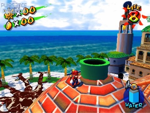Images exclusives de Mario Sunshine ! Chaud devant !