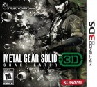 Boîte US de Metal Gear Solid : Snake Eater 3D sur 3DS