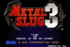 Logo de Metal Slug 3 sur Wii
