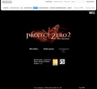 Capture de site web de Project Zero 2 sur Wii