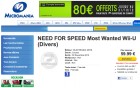Capture de site web de Need for Speed : Most Wanted U sur WiiU