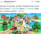 Capture de site web de Animal Crossing: amiibo Festival sur WiiU