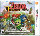 Boîte US de The Legend of Zelda : Tri Force Heroes sur 3DS