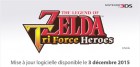 Capture de site web de The Legend of Zelda : Tri Force Heroes sur 3DS