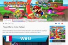 Capture de site web de Paper Mario : Color Splash sur WiiU
