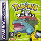 Boîte FR de Pokémon Vert Feuille sur GBA