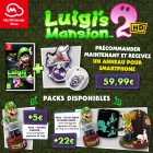 Infographie de Luigi's Mansion 2 HD sur Switch