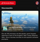 Capture de site web de The Legend of Zelda: Tears of the Kingdom sur Switch
