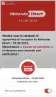 Capture de site web de Nintendo Direct